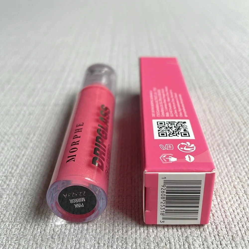 Morphe DRIPGLASS GLAZED high shine lip gloss - pink mirror